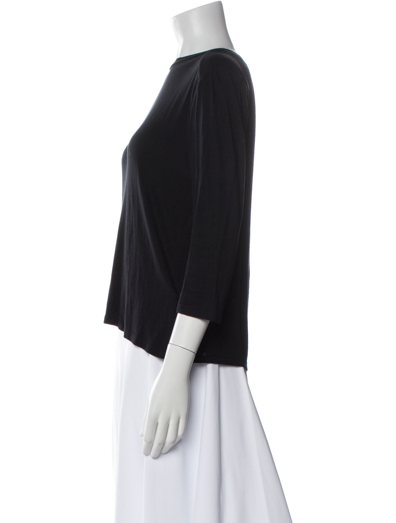 BA&SH Bateau Neckline Three-Quarter Sleeve Top