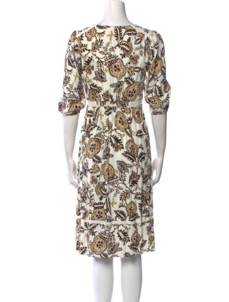 BA&SH Printed Knee-Length Dress