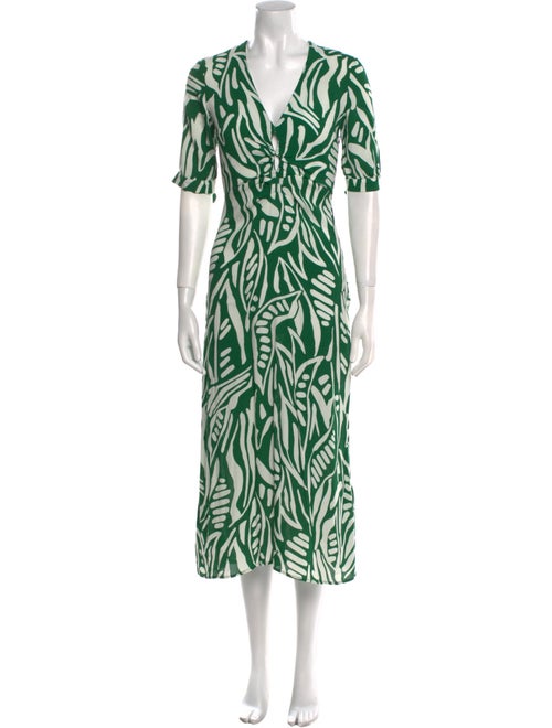 BA&SH Printed Long Dress