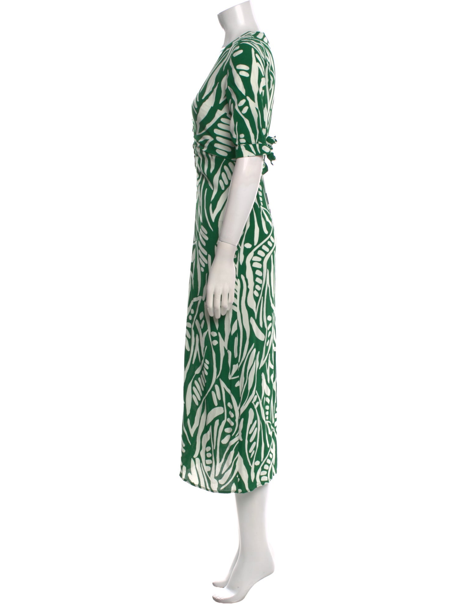 BA&SH Printed Long Dress
