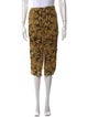 BA&SH Animal Print Knee-Length Skirt