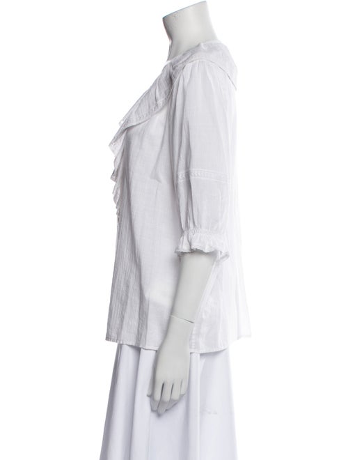 BA&SH V-Neck Three-Quarter Sleeve Tunic