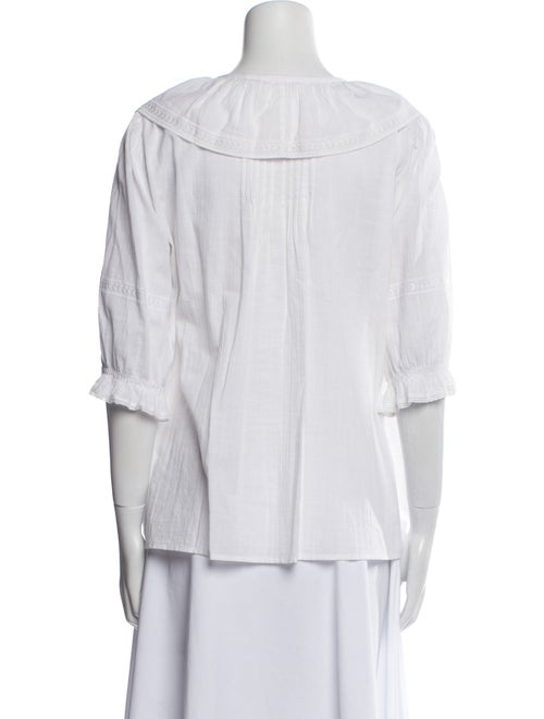 BA&SH V-Neck Three-Quarter Sleeve Tunic