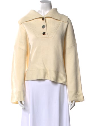 BA&SH Wool Mock Neck Sweater