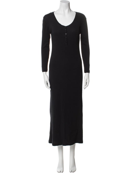 BA&SH Scoop Neck Long Dress