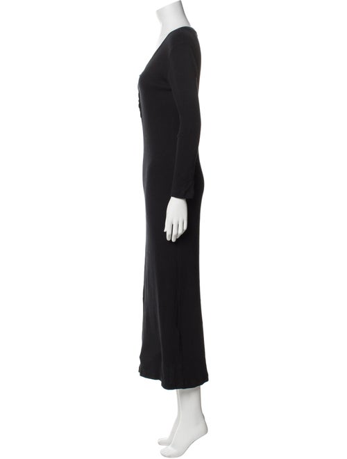BA&SH Scoop Neck Long Dress