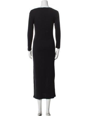BA&SH Scoop Neck Long Dress