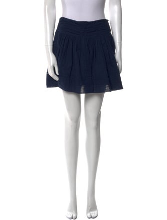 BA&SH Pleated Accents Mini Skirt