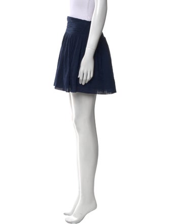 BA&SH Pleated Accents Mini Skirt