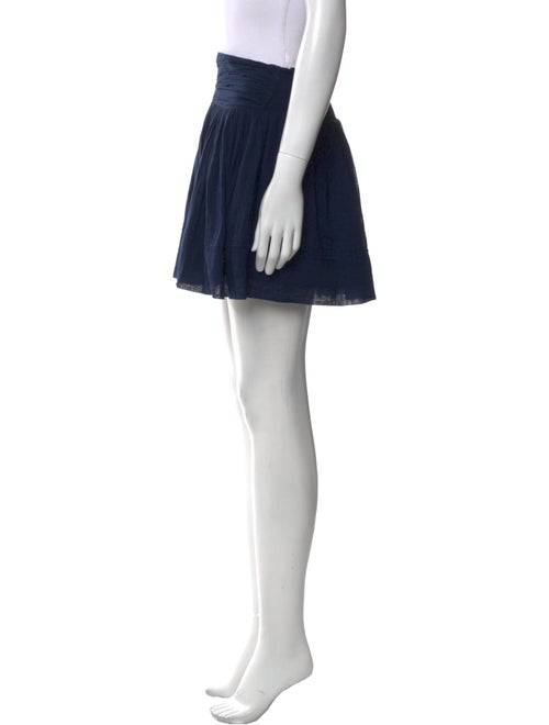 BA&SH Pleated Accents Mini Skirt