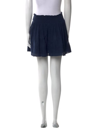 BA&SH Pleated Accents Mini Skirt