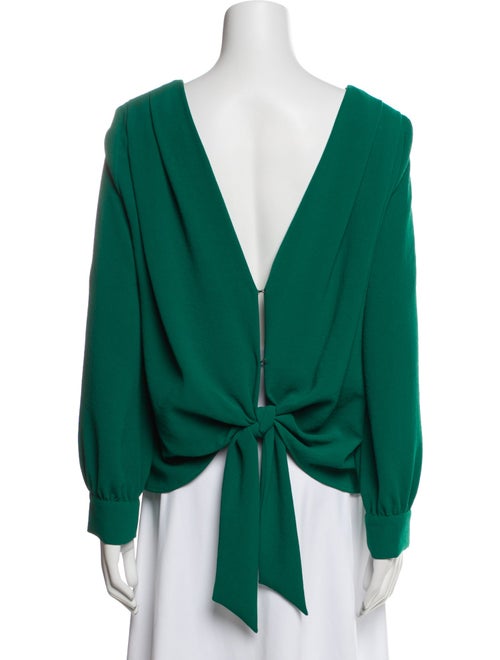 BA&SH Bateau Neckline Long Sleeve Blouse