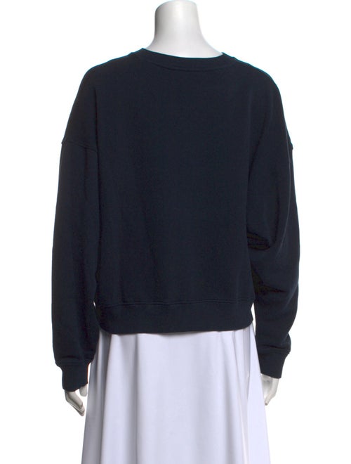 BA&SH Graphic Print Scoop Neck Sweatshirt