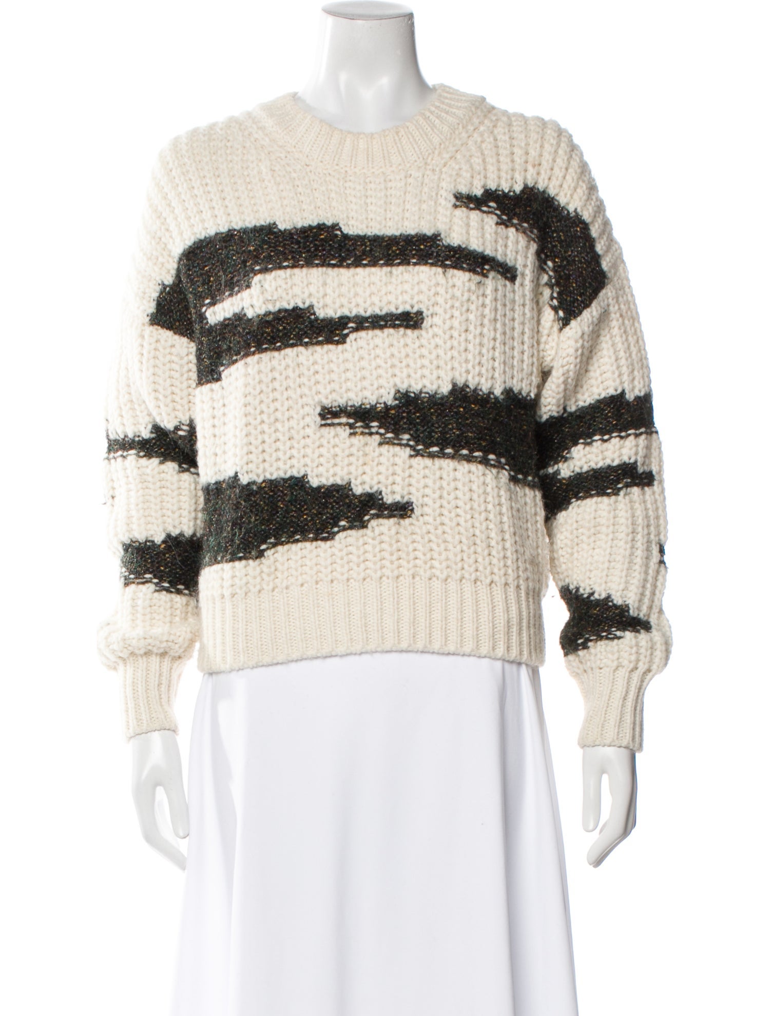 BA&SH Alpaca Striped Sweater