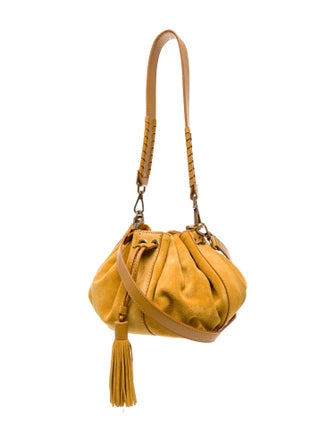 BA&SH Suede Bucket Bag