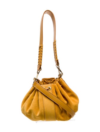 BA&SH Suede Bucket Bag