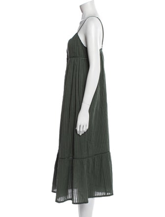 BA&SH V-Neck Long Dress