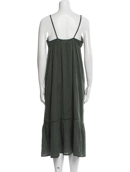BA&SH V-Neck Long Dress
