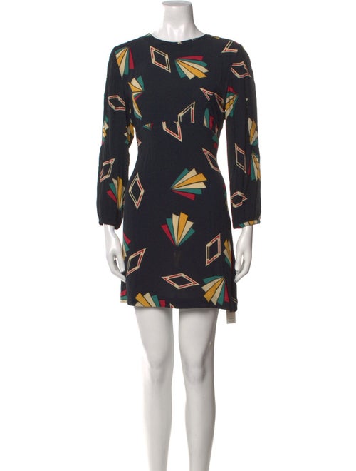 BA&SH Printed Mini Dress