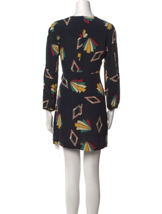 BA&SH Printed Mini Dress