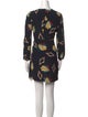 BA&SH Printed Mini Dress