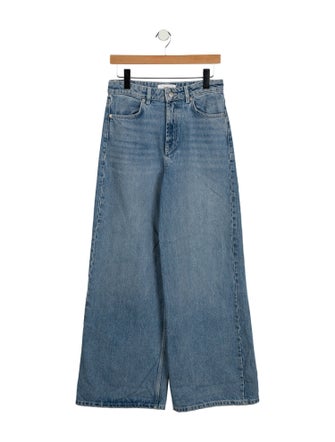 BA&SH High-Rise Wide Leg Jeans