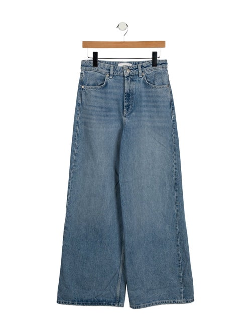 BA&SH High-Rise Wide Leg Jeans