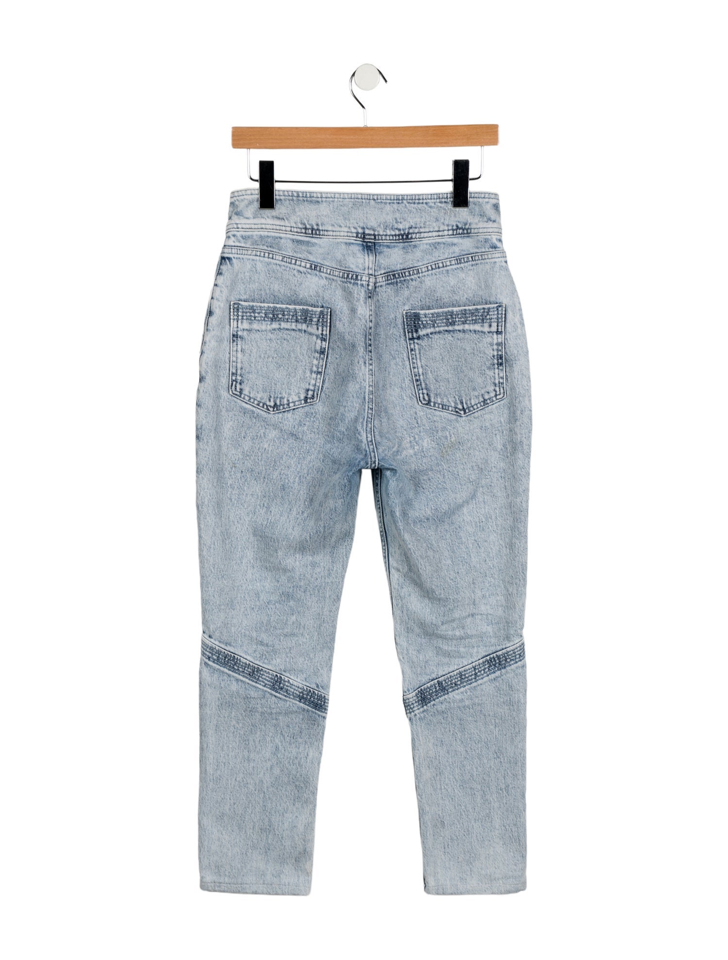 BA&SH Mid-Rise Straight Leg Jeans