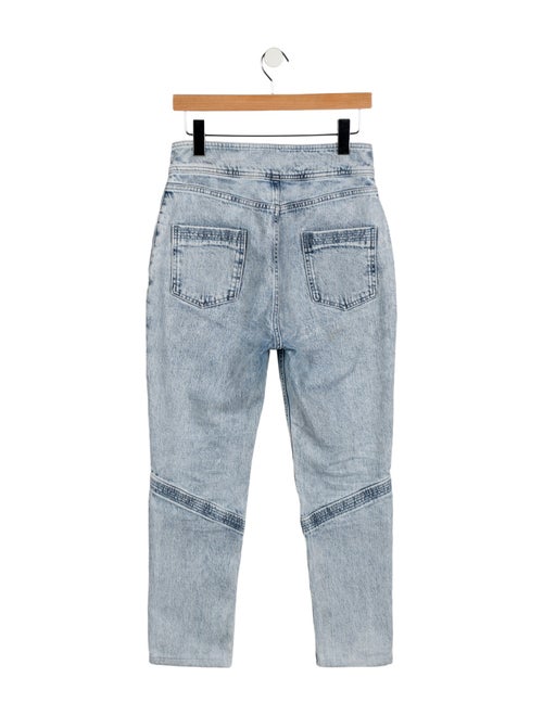 BA&SH Mid-Rise Straight Leg Jeans