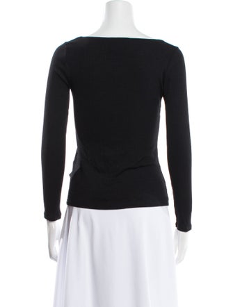 BA&SH Square Neckline Long Sleeve Top