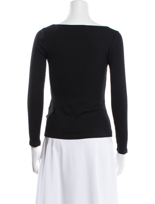 BA&SH Square Neckline Long Sleeve Top