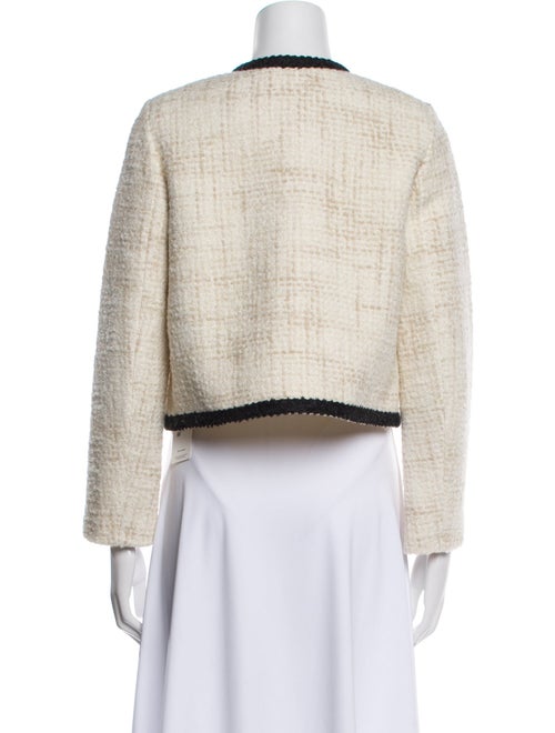 BA&SH Tweed Pattern Evening Jacket