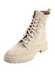 BA&SH Suede Combat Boots