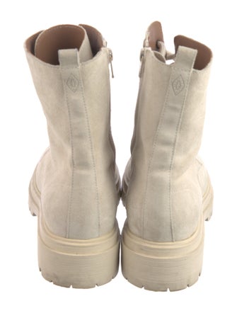 BA&SH Suede Combat Boots
