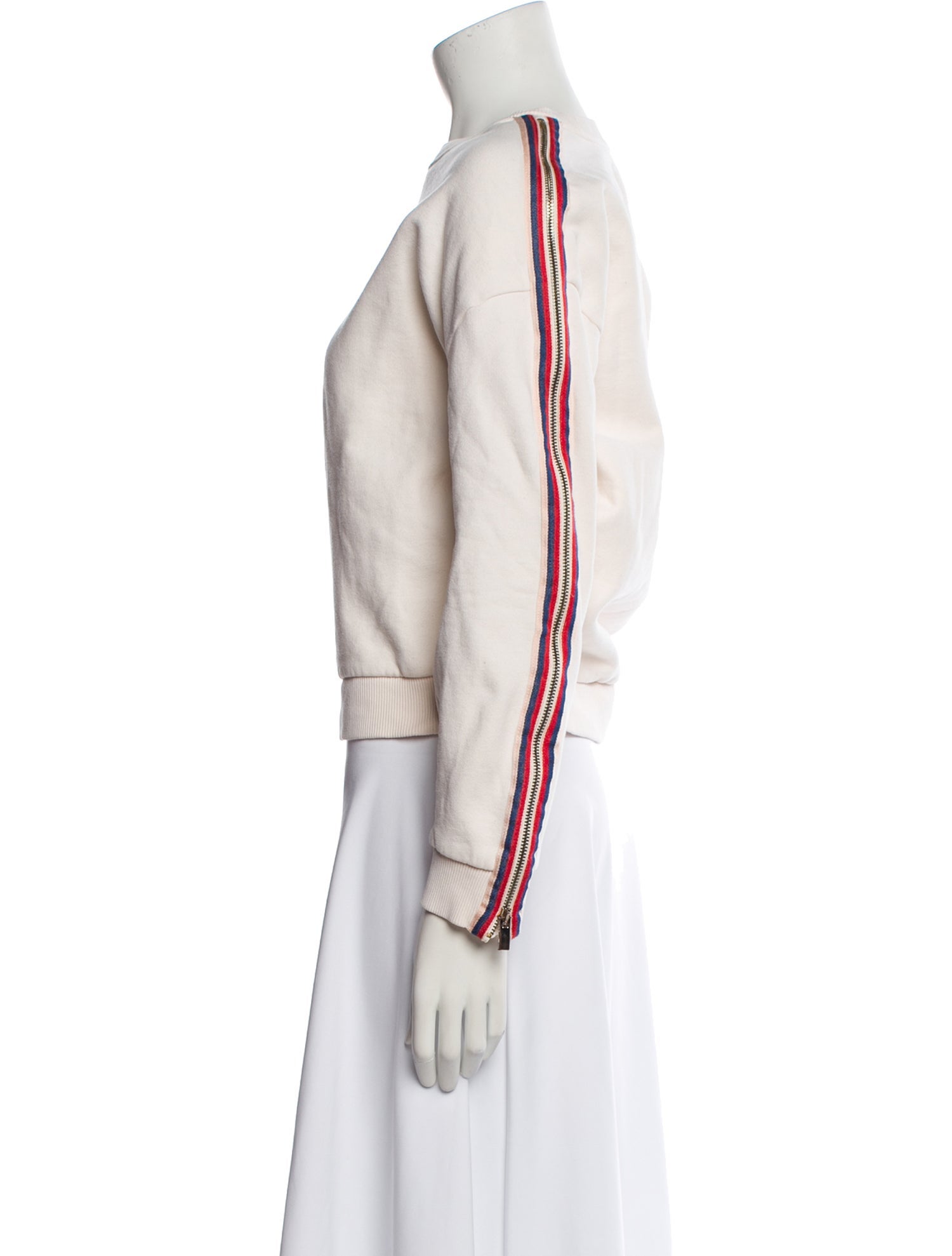 BA&SH Bateau Neckline Long Sleeve Sweatshirt