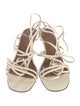 BA&SH Leather Gladiator Sandals