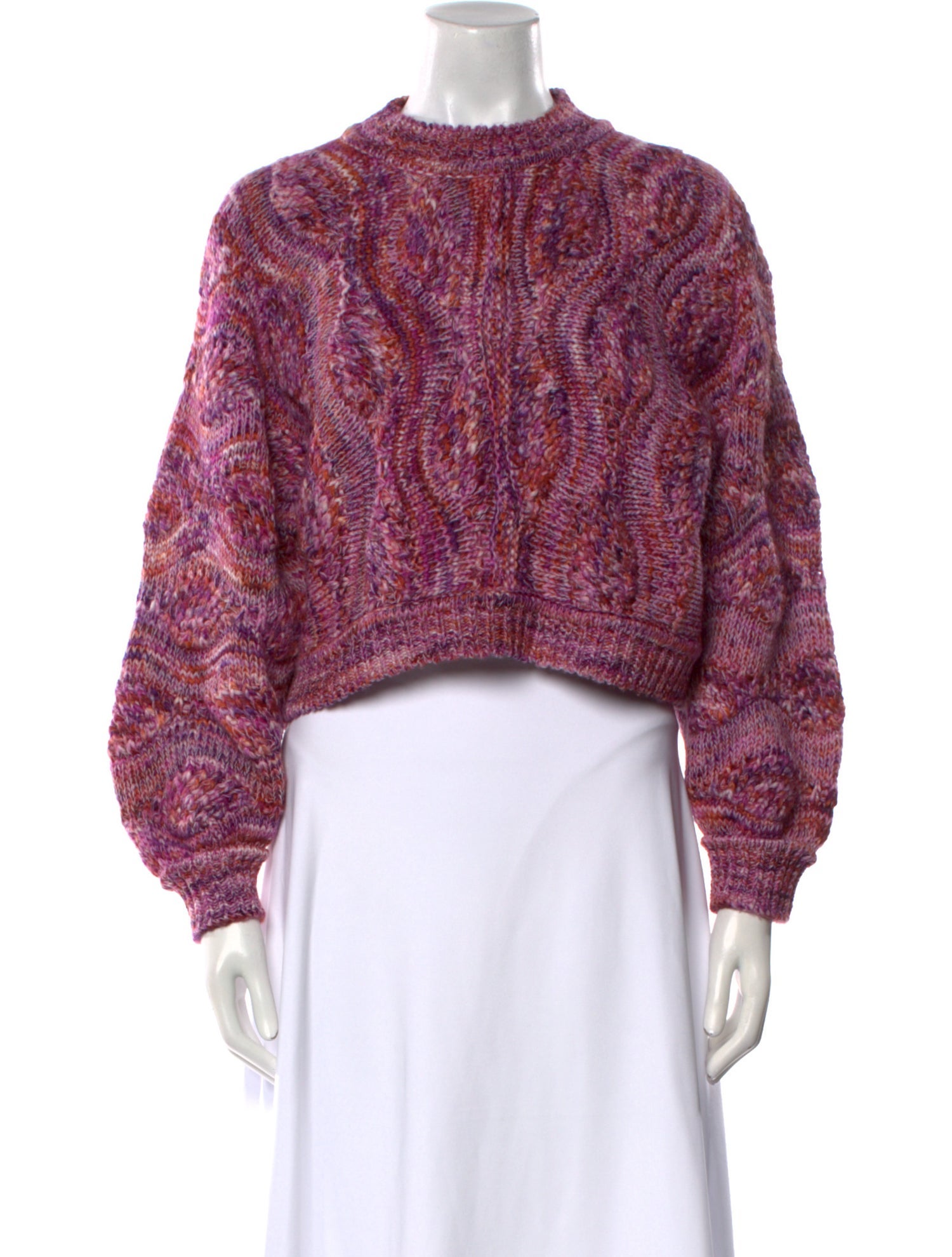 BA&SH Wool Printed Sweater w/ Tags