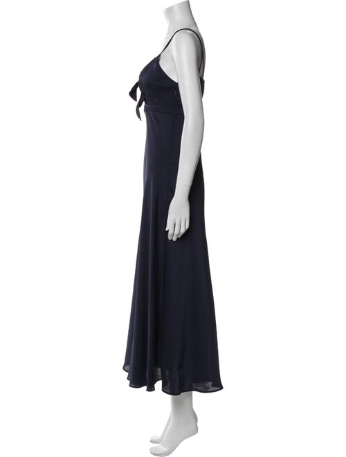 BA&SH V-Neck Long Dress