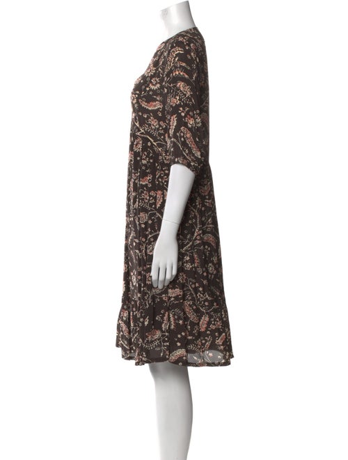 BA&SH Printed Knee-Length Dress