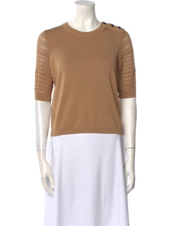 BA&SH Crew Neck Short Sleeve Top