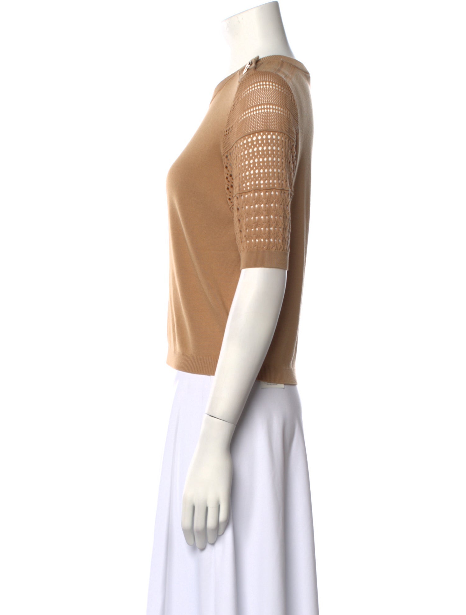 BA&SH Crew Neck Short Sleeve Top