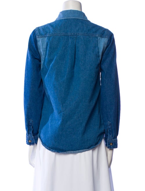 BA&SH Long Sleeve Button-Up Top