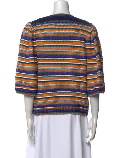 BA&SH Striped Crew Neck Top