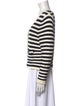 BA&SH Striped V-Neck Sweater