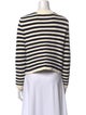 BA&SH Striped V-Neck Sweater