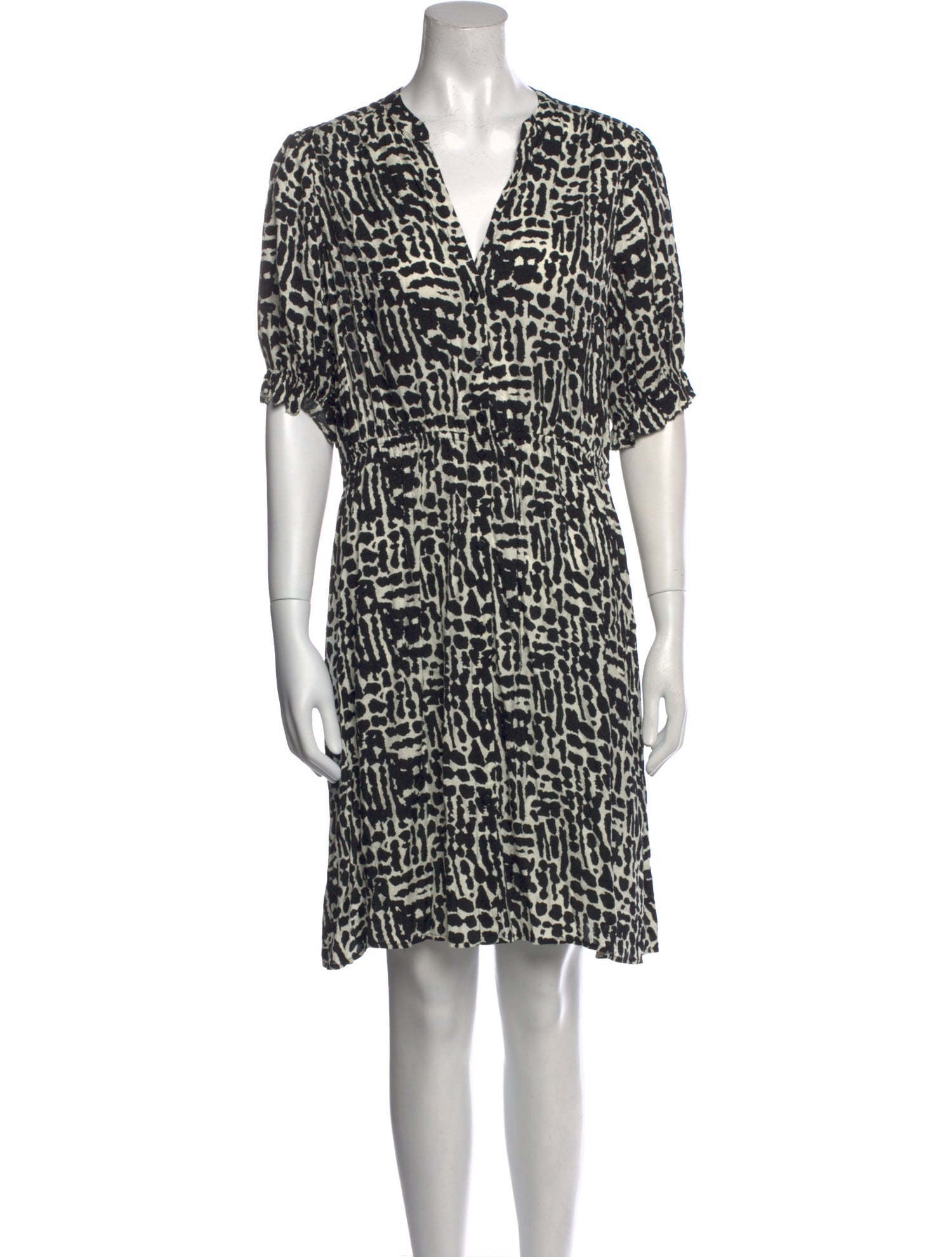 BA&SH Printed Mini Dress