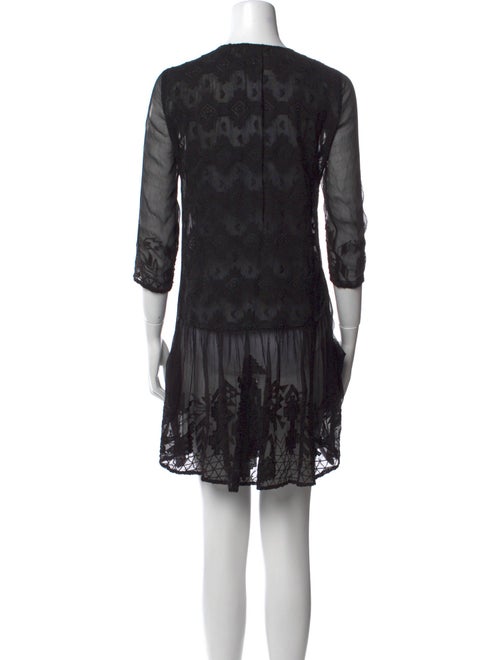 BA&SH V-Neck Mini Dress