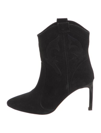 BA&SH Suede Western Boots