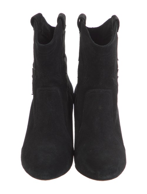 BA&SH Suede Western Boots