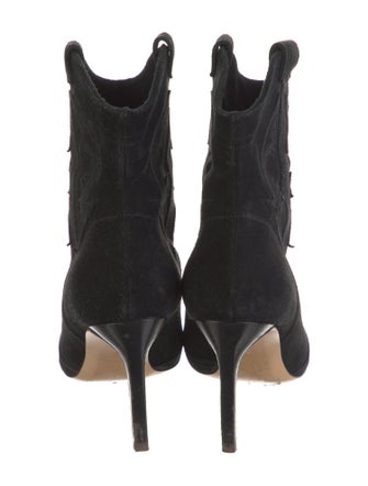 BA&SH Suede Western Boots